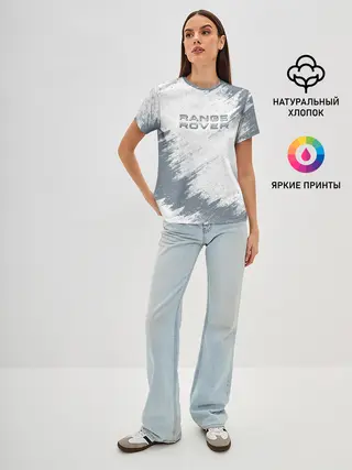 Женская базовая футболка / RANGE ROVER