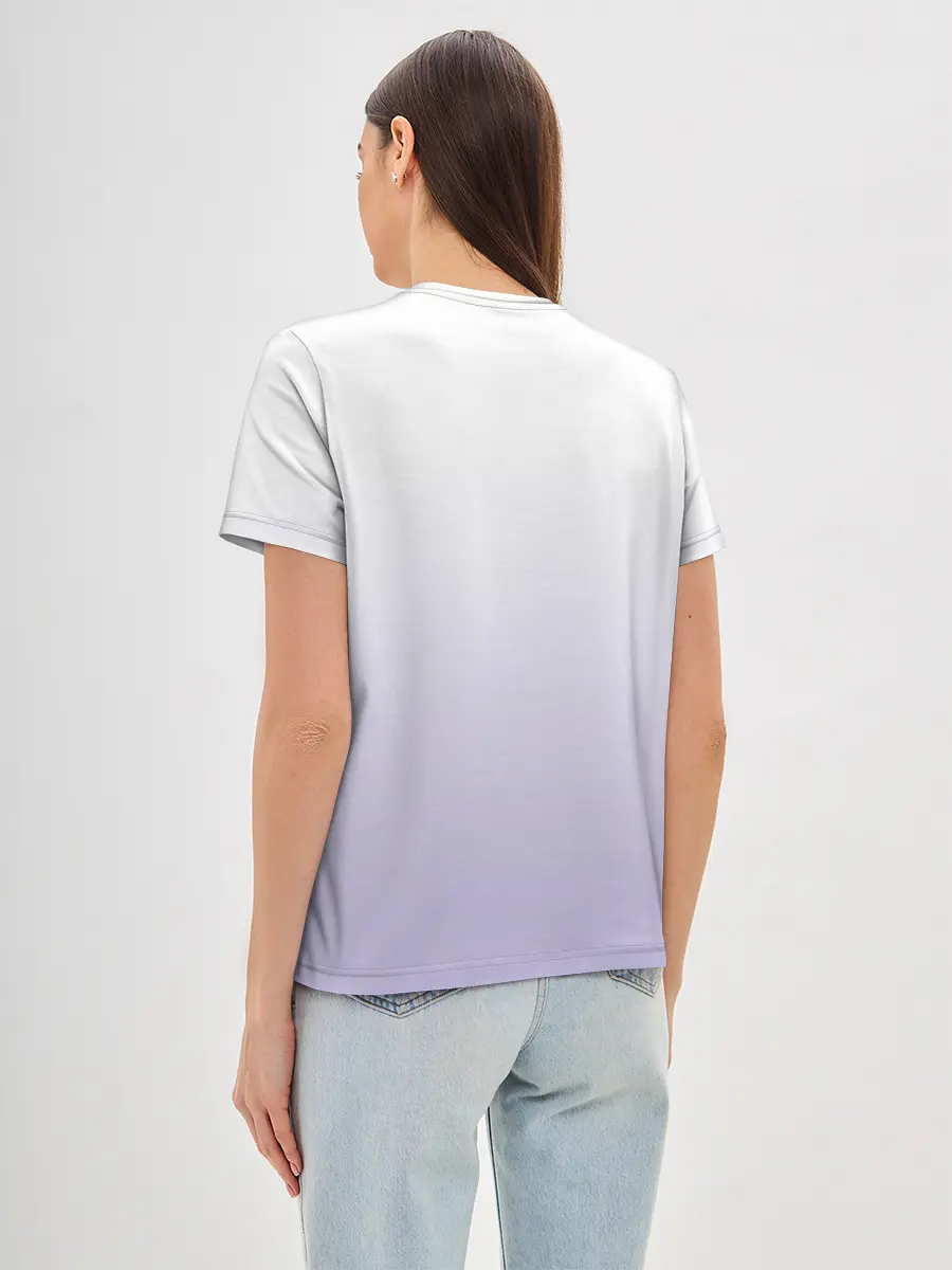 Женская базовая футболка / Принцесса и олень