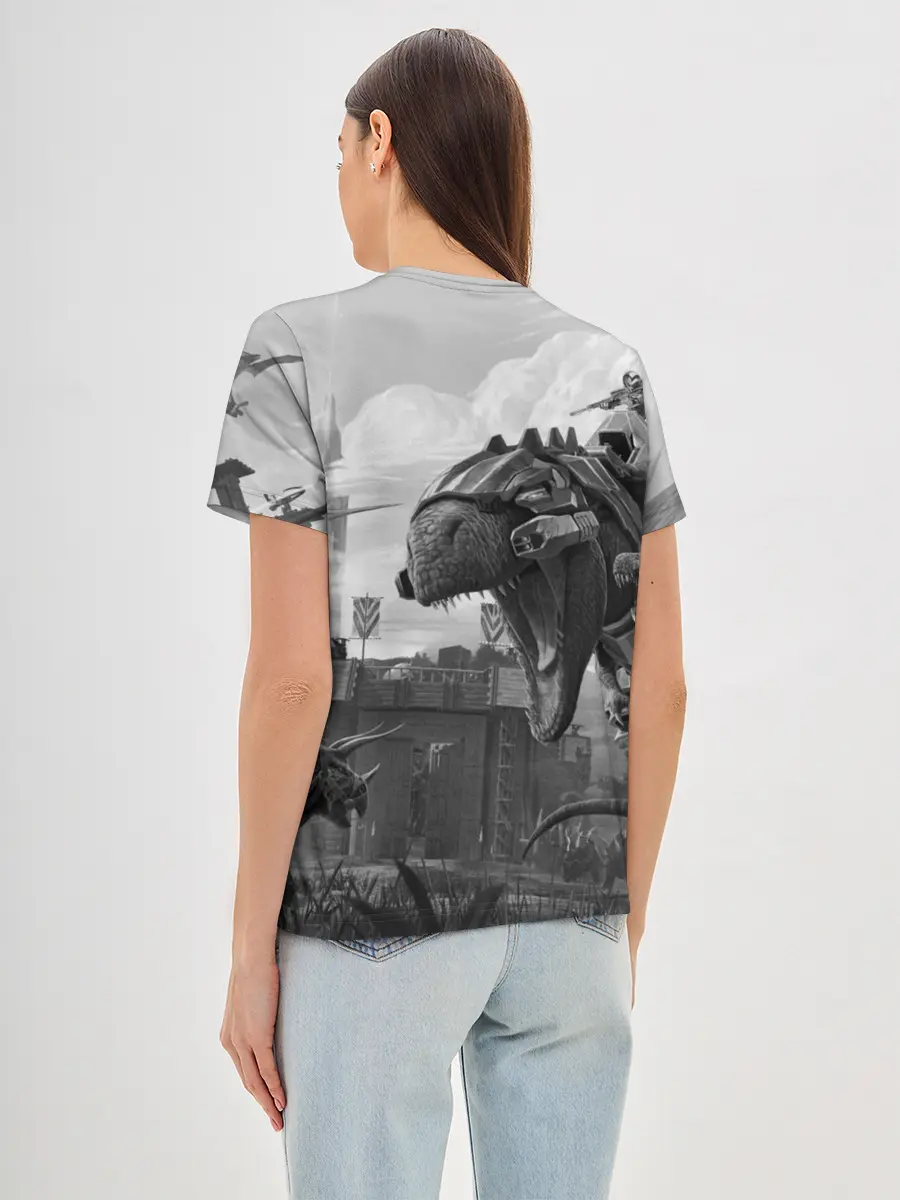 Женская базовая футболка / Ark Survival Evolved