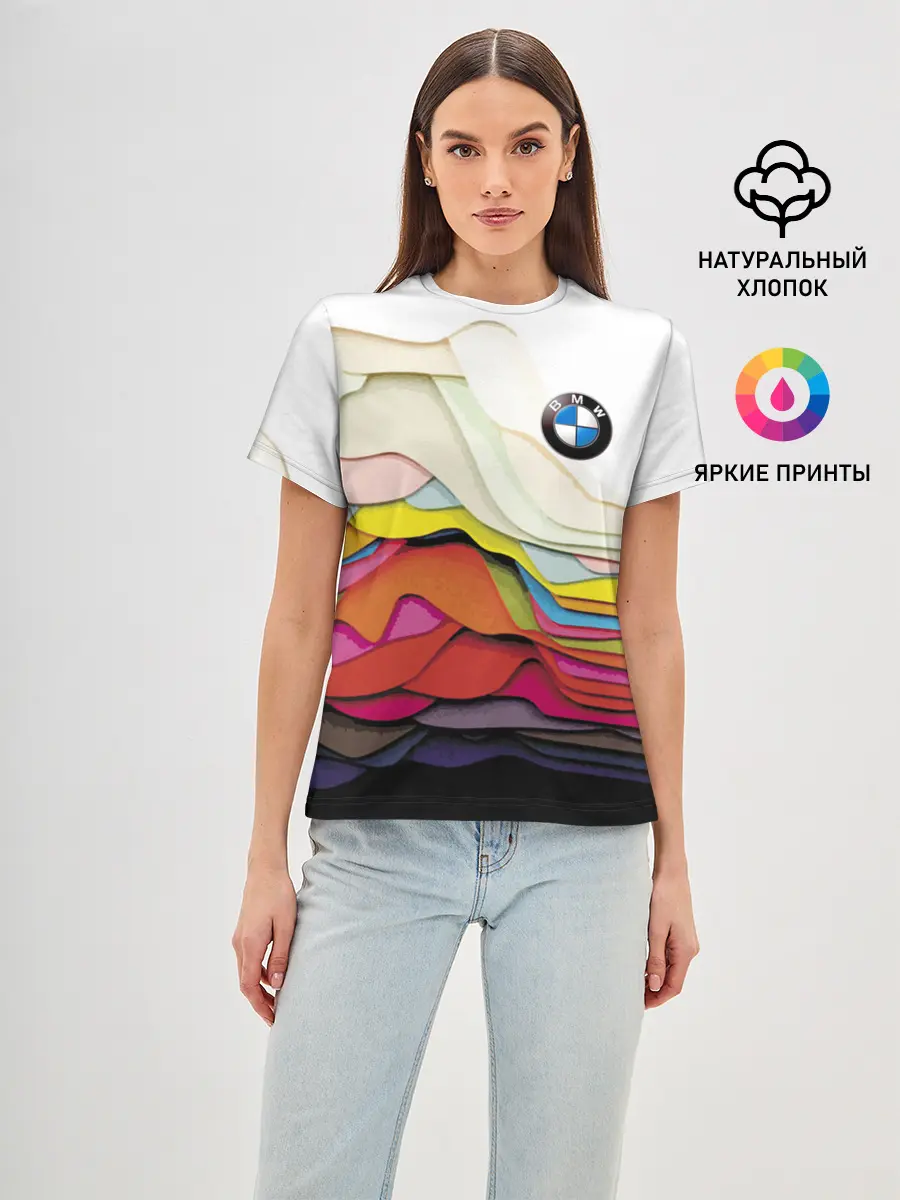 Женская базовая футболка / Color