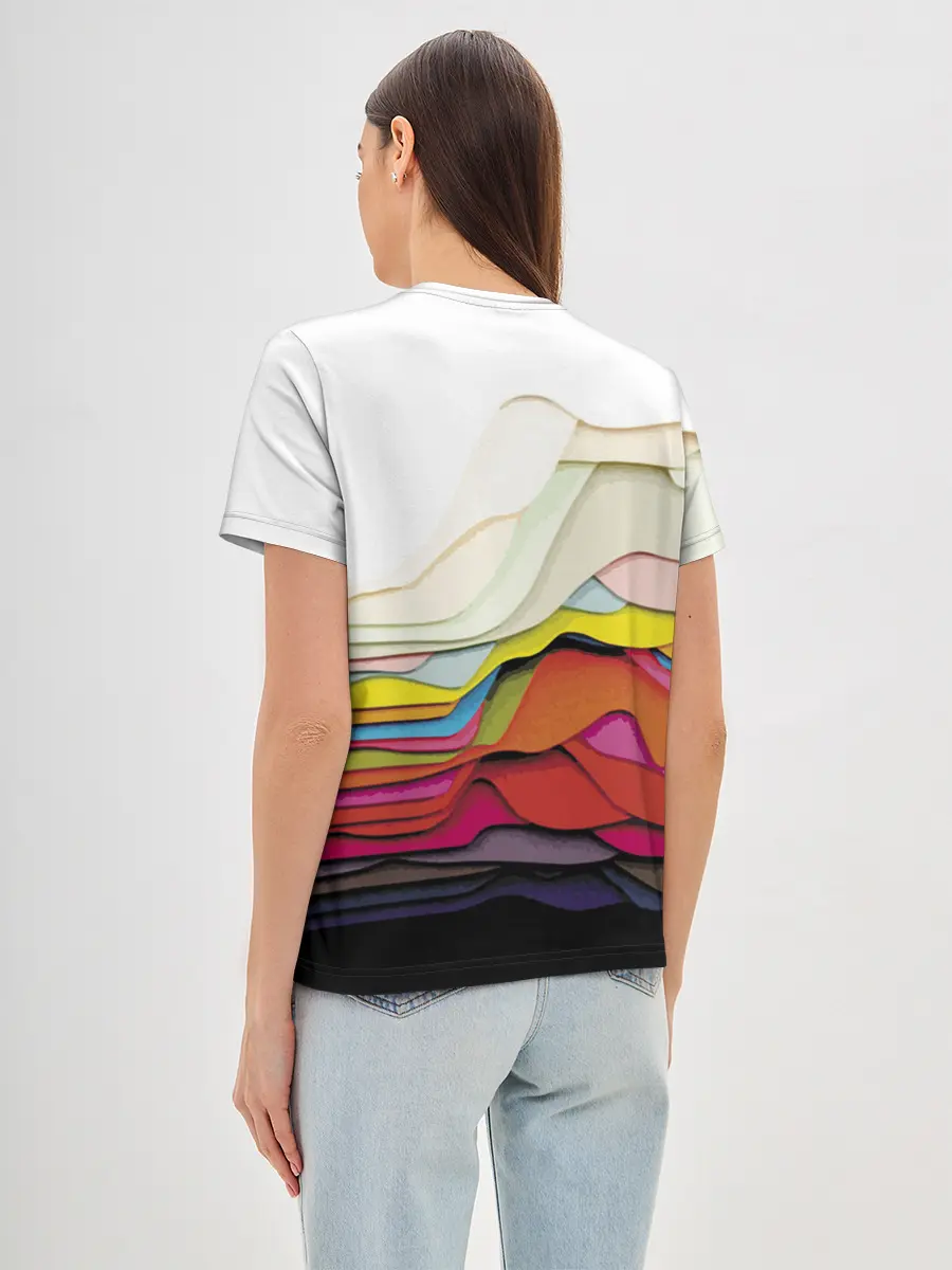 Женская базовая футболка / Color