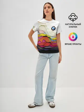 Женская базовая футболка / Color