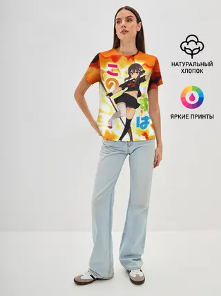 Женская базовая футболка / Meg