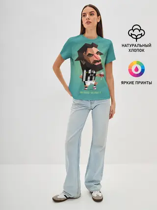 Женская базовая футболка / Андреа Пирло