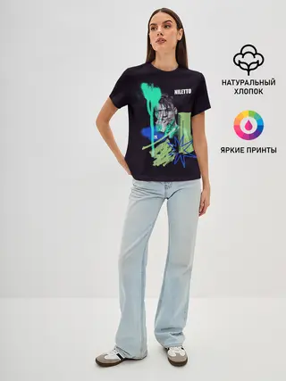 Женская базовая футболка / Niletto
