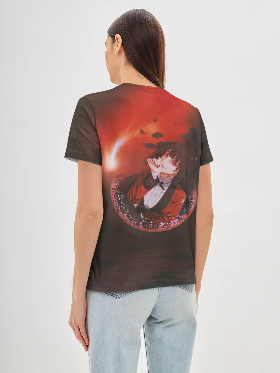 Женская базовая футболка / Kakegurui Yumeko Jabami art