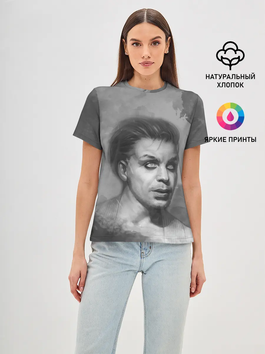 Женская базовая футболка / Тилль Линдеманн | РАМШТАЙН