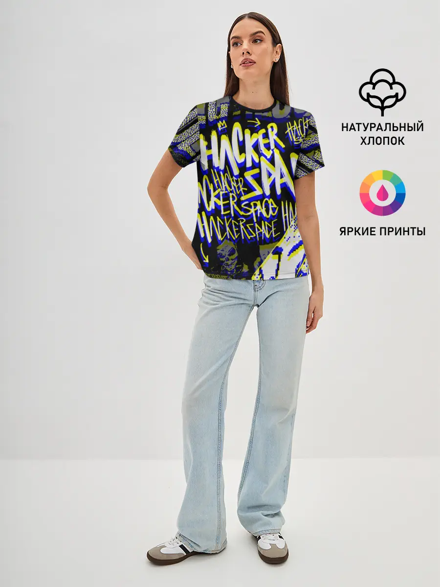 Женская базовая футболка / DED SEC