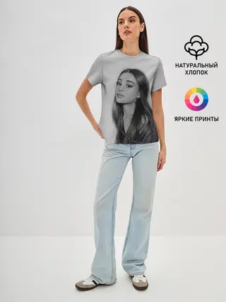 Женская базовая футболка / Ariana Grande