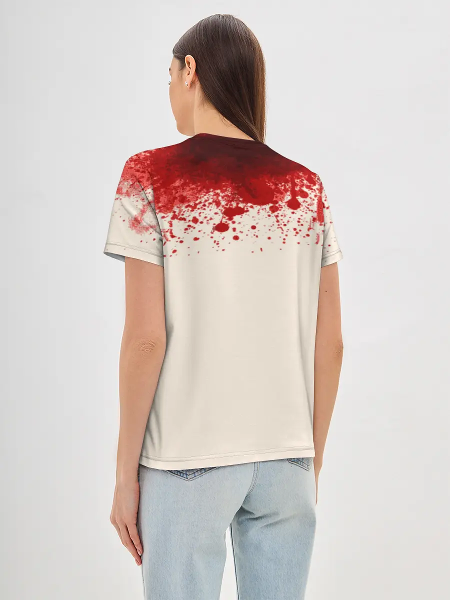 Женская базовая футболка / Аннушка разлила масло