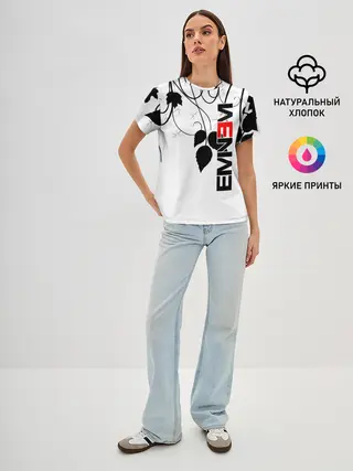 Женская базовая футболка / Eminem