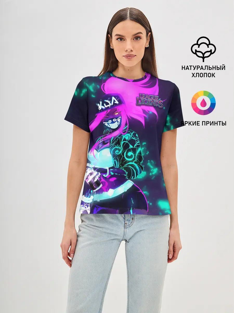 Женская базовая футболка / League of Legends