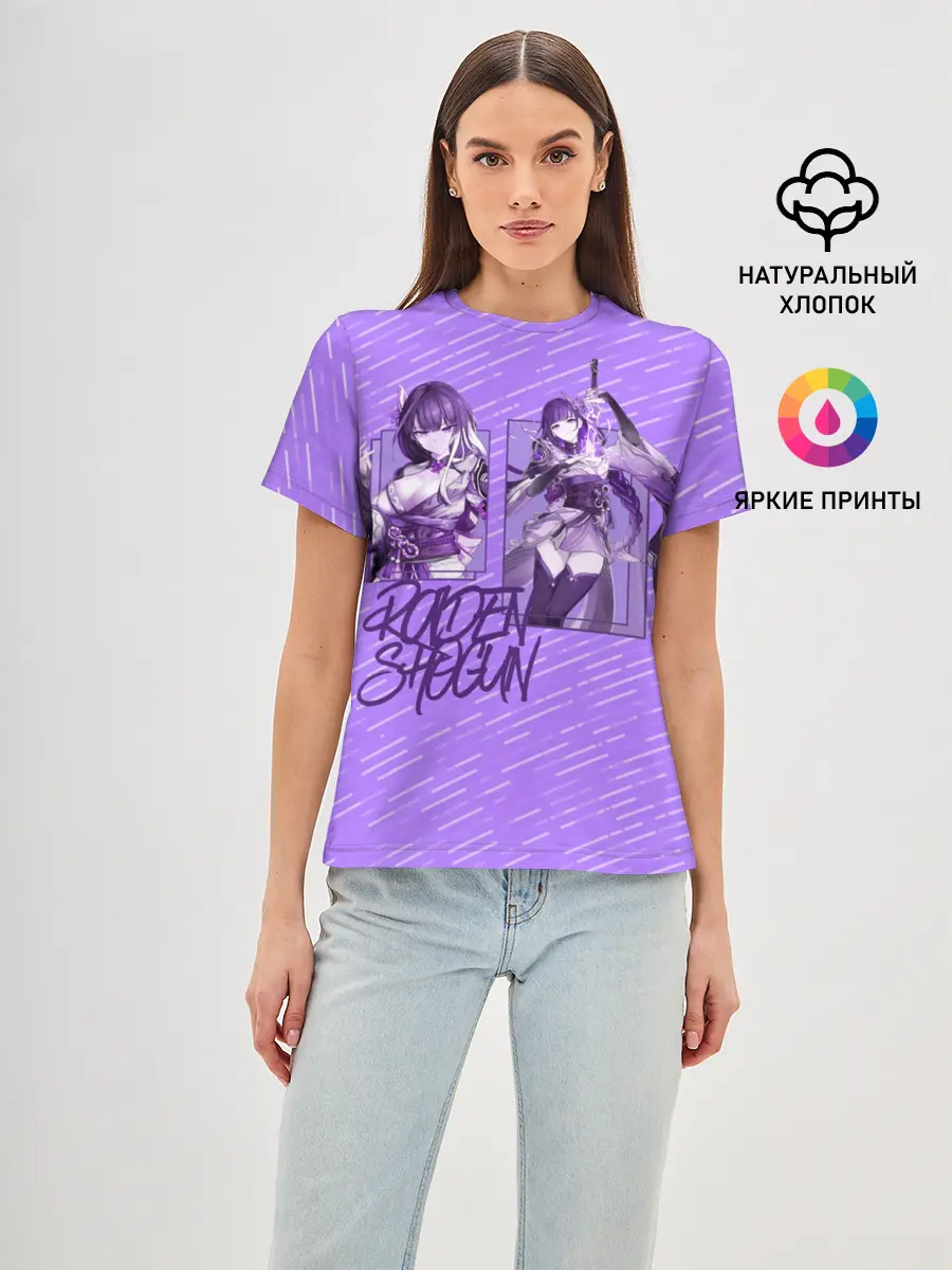 Женская базовая футболка / Сёгун Райден