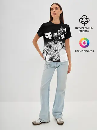 Женская базовая футболка / Человек-бензопила