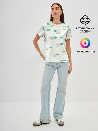 Женская базовая футболка / Чык-чырык