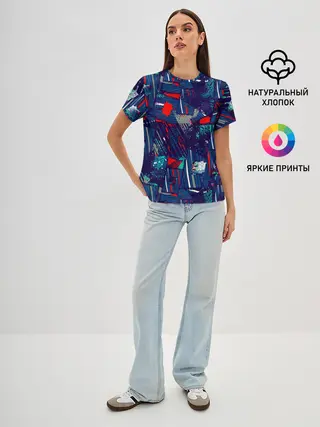 Женская базовая футболка / Спортивный стиль