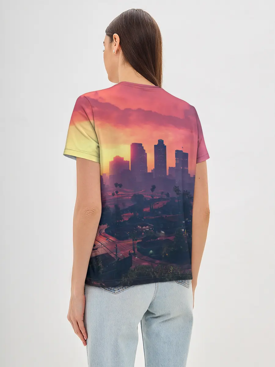 Женская базовая футболка / Los Santos | GTA