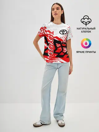 Женская базовая футболка / Toyota