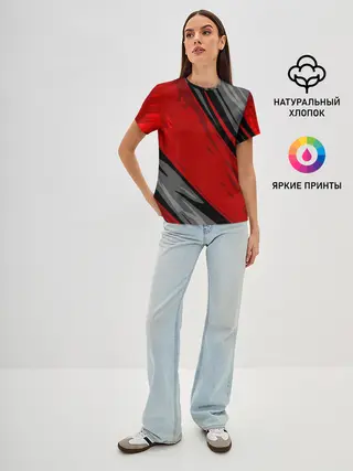 Женская базовая футболка / Сиомбиотический стиль