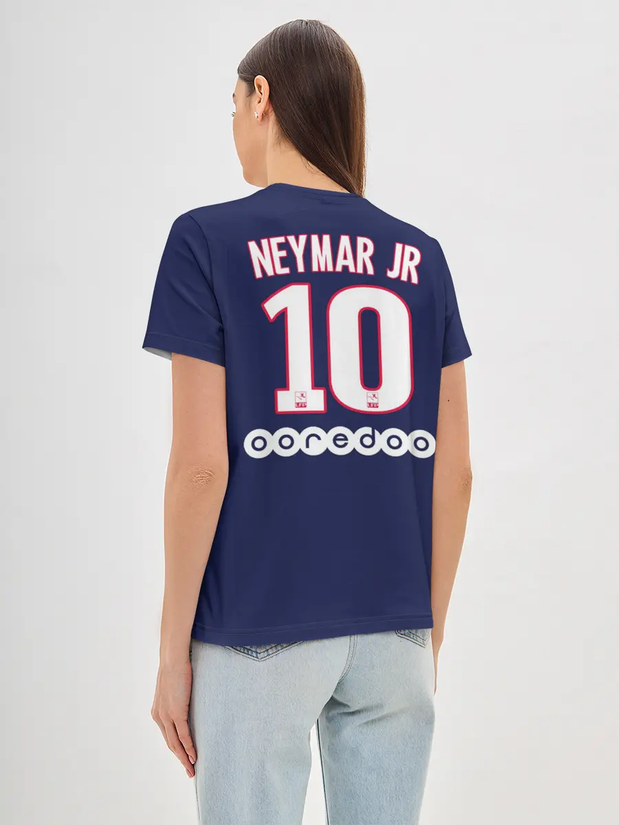 Женская базовая футболка / Neymar Home 19-20