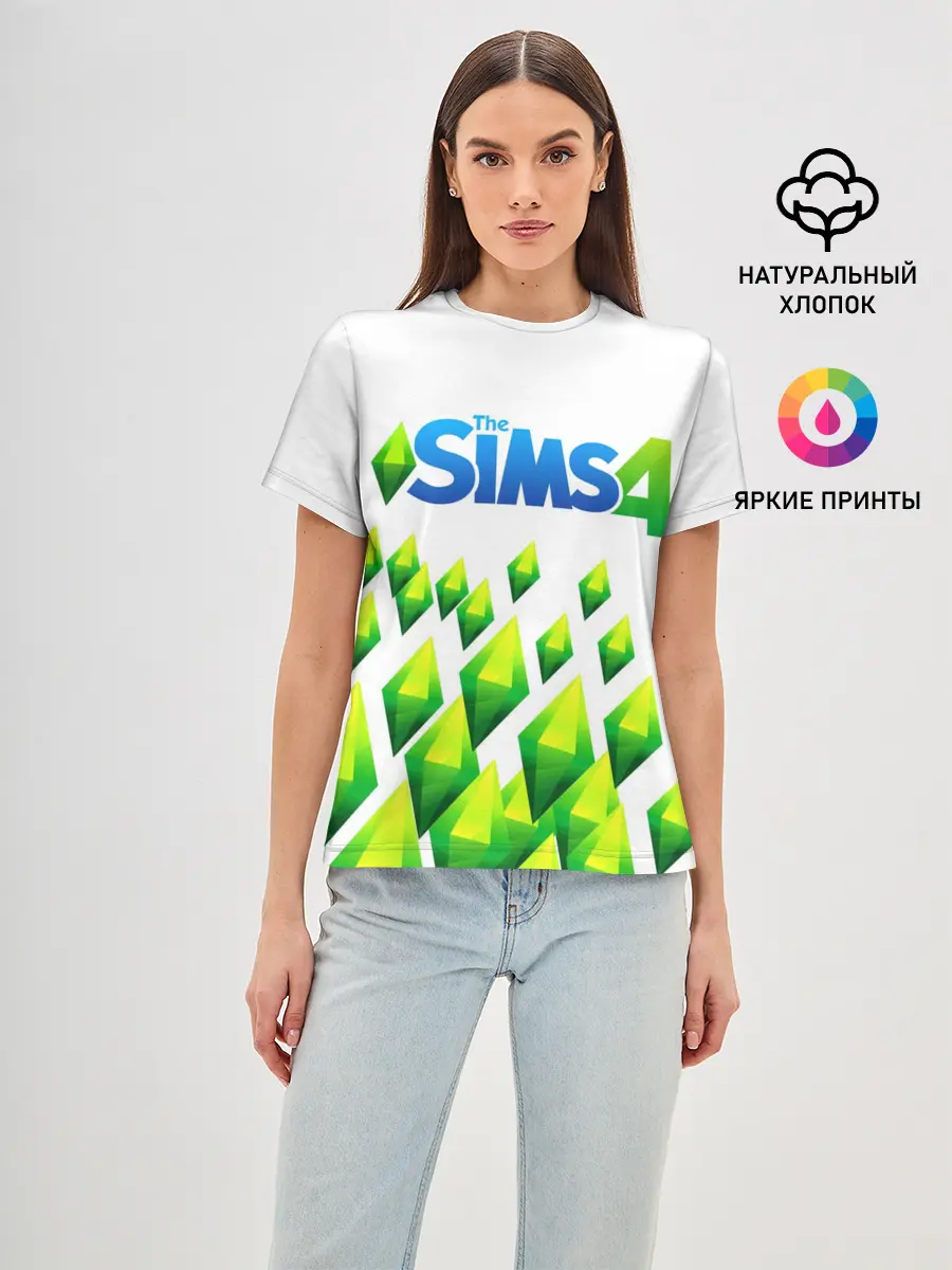 Женская базовая футболка / THE SIMS 4