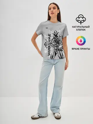 Женская базовая футболка / loki