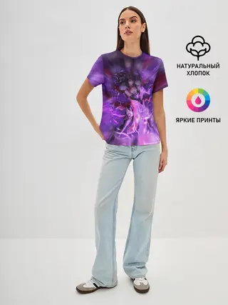 Женская базовая футболка / Genshin Impact | Геншин Импакт