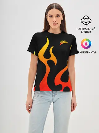 Женская базовая футболка / JoJo Bizarre Adventure