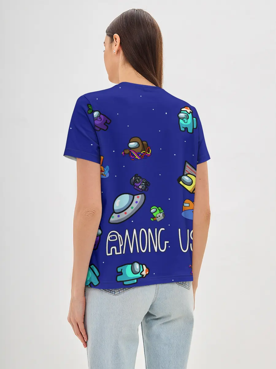 Женская базовая футболка / Among Us | Game