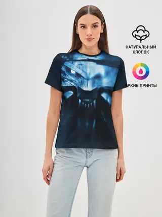 Женская базовая футболка / ВЕДЬМАК