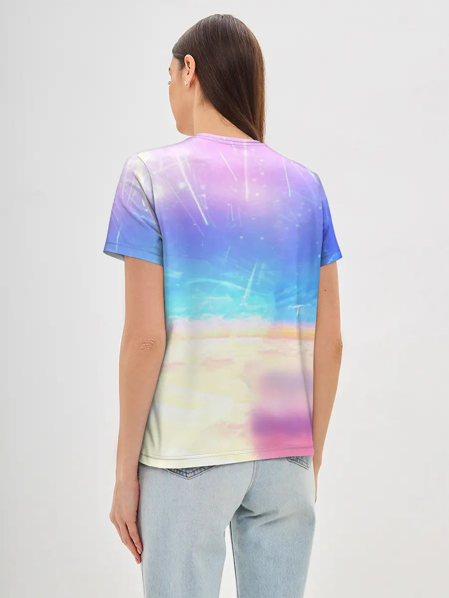 Женская базовая футболка / ТВОЕ ИМЯ