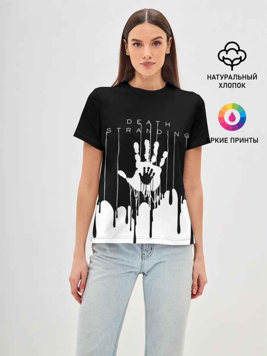 Женская базовая футболка / DEATH STRANDING