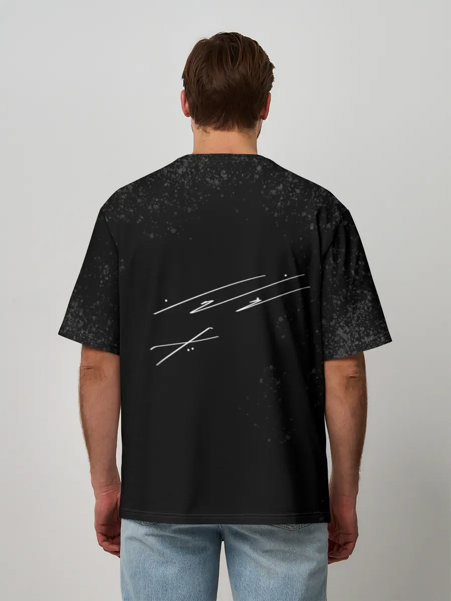 Мужская футболка оверсайз / Ли Мин Хо | Lee Min Ho