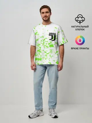 Мужская футболка оверсайз / JUVENTUS