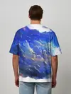 Мужская футболка оверсайз / Высокие облака