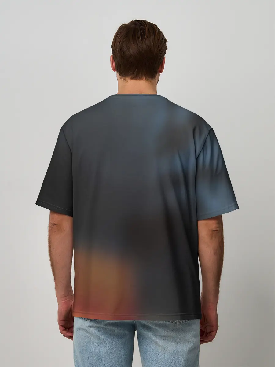 Мужская футболка оверсайз / Геральт Ведьмак