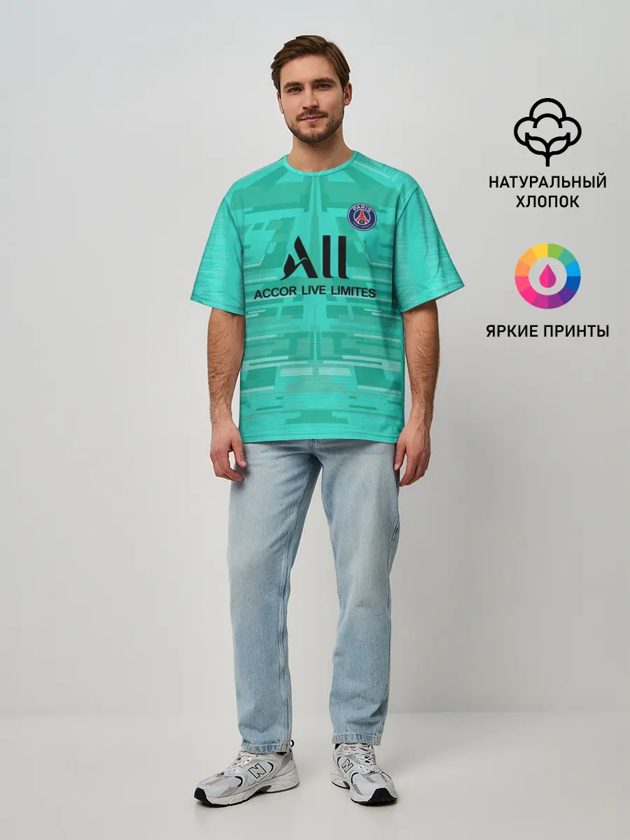 Мужская футболка оверсайз / Navas GK away 19-20