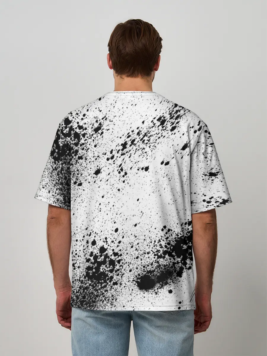 Мужская футболка оверсайз / SLAVA MARLOW