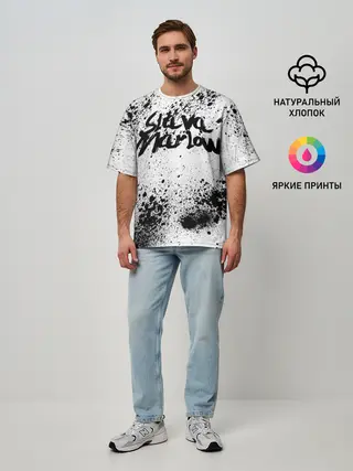 Мужская футболка оверсайз / SLAVA MARLOW