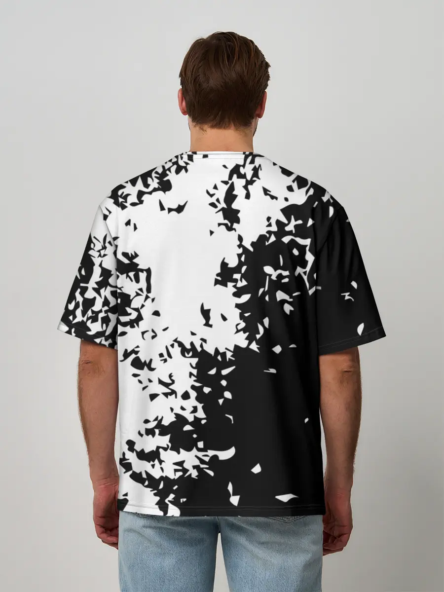 Мужская футболка оверсайз / Judo