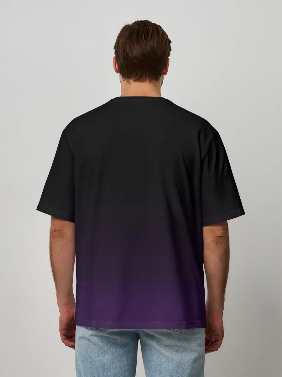 Мужская футболка оверсайз / МОБ ПСИХО 100