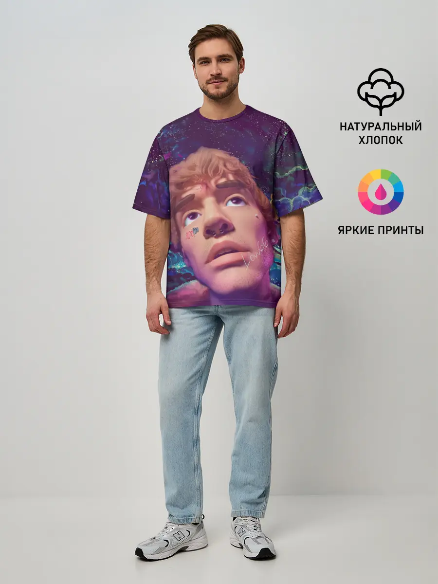 Мужская футболка оверсайз / LOVV66