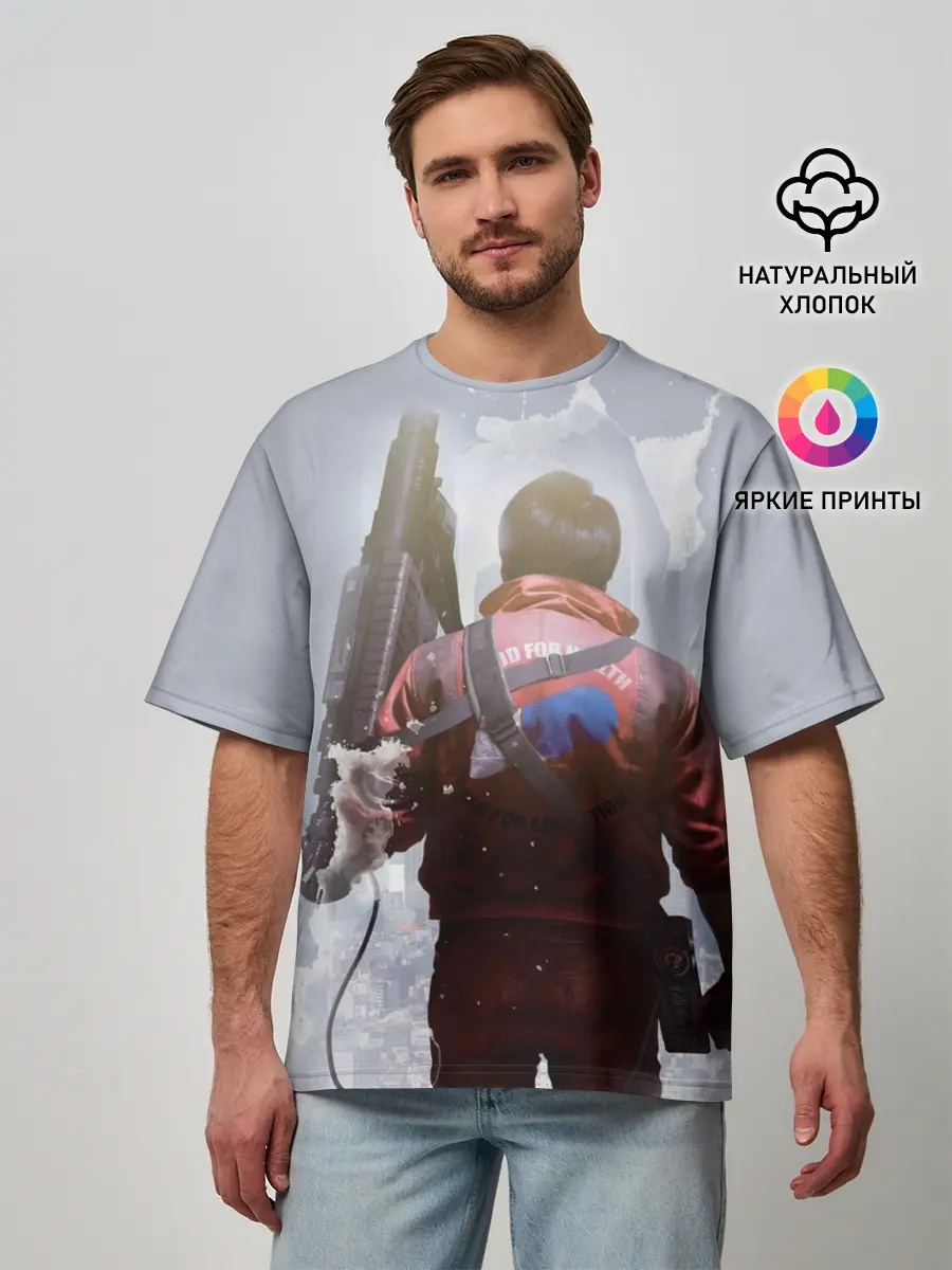 Мужская футболка оверсайз / Akira