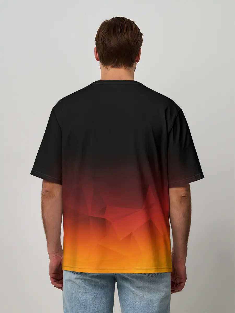 Мужская футболка оверсайз / AUDI | АУДИ