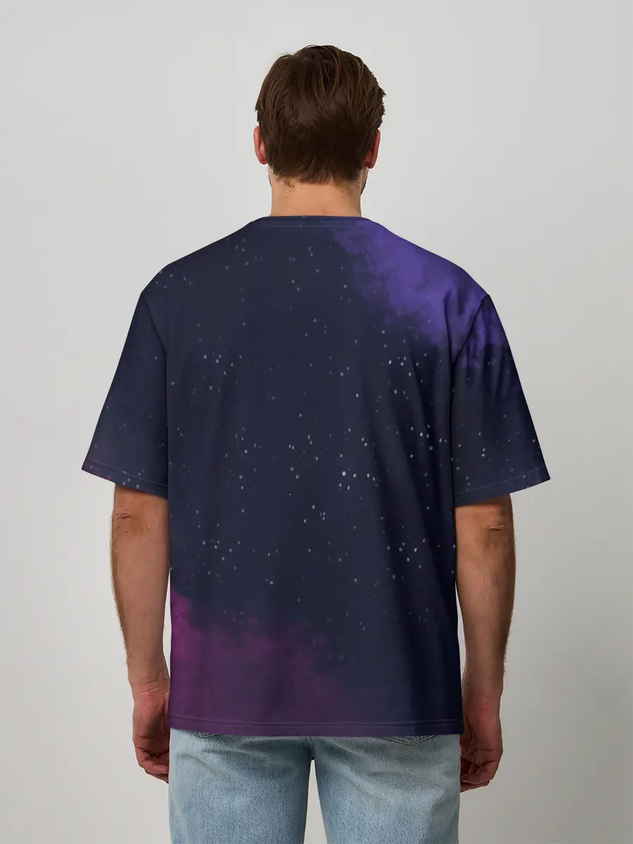 Мужская футболка оверсайз / JoJo’s Bizarre Adventure / Gym