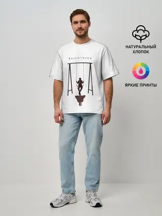 Мужская футболка оверсайз / берсерк berserk