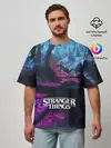 Мужская футболка оверсайз / Очень странные дела