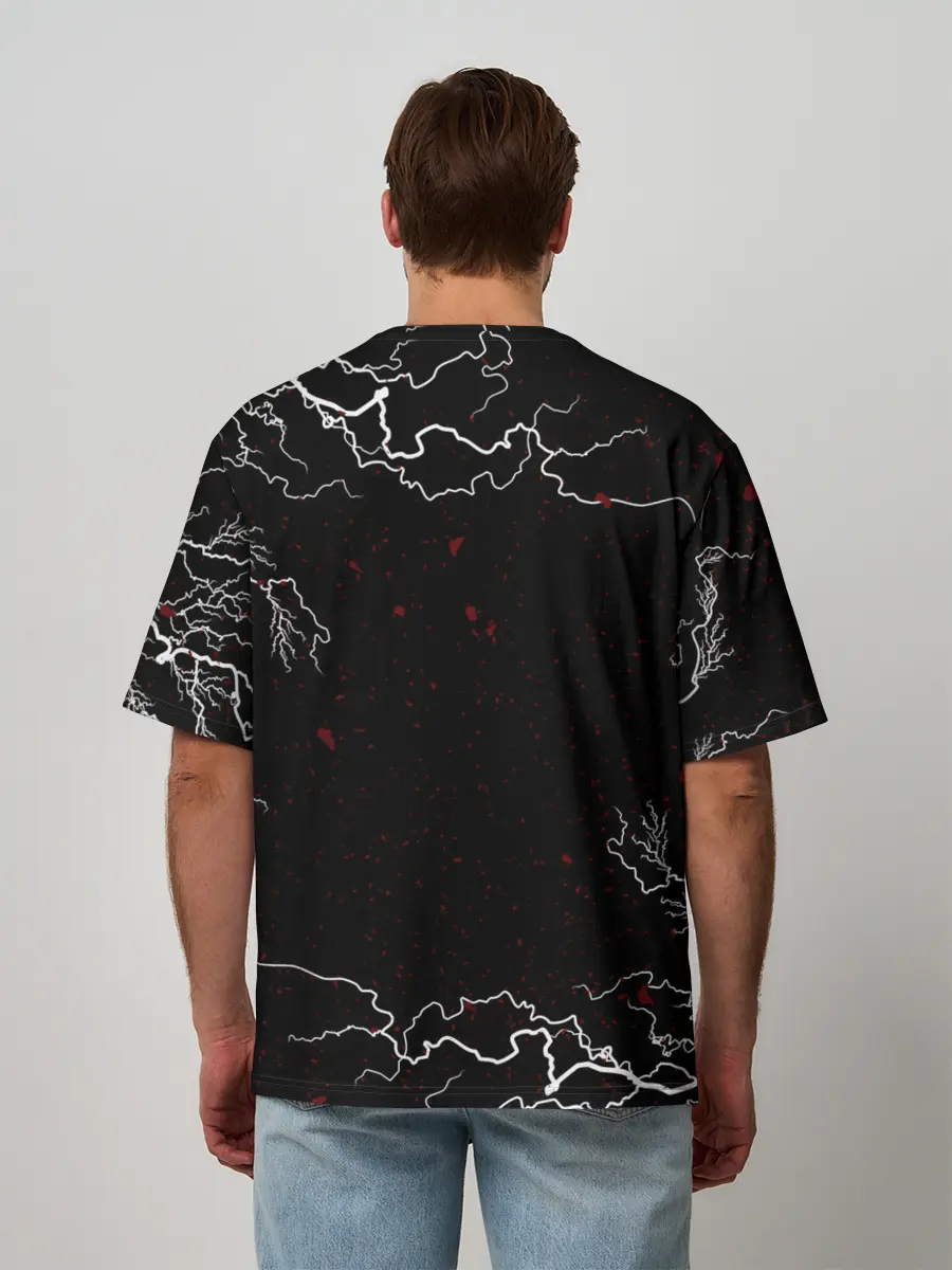 Мужская футболка оверсайз / Metallica