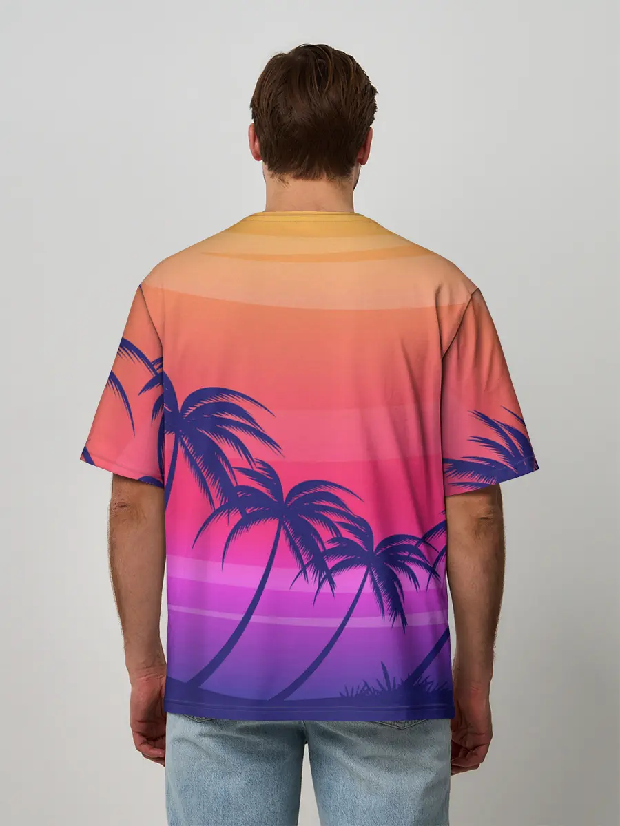 Мужская футболка оверсайз / GTA