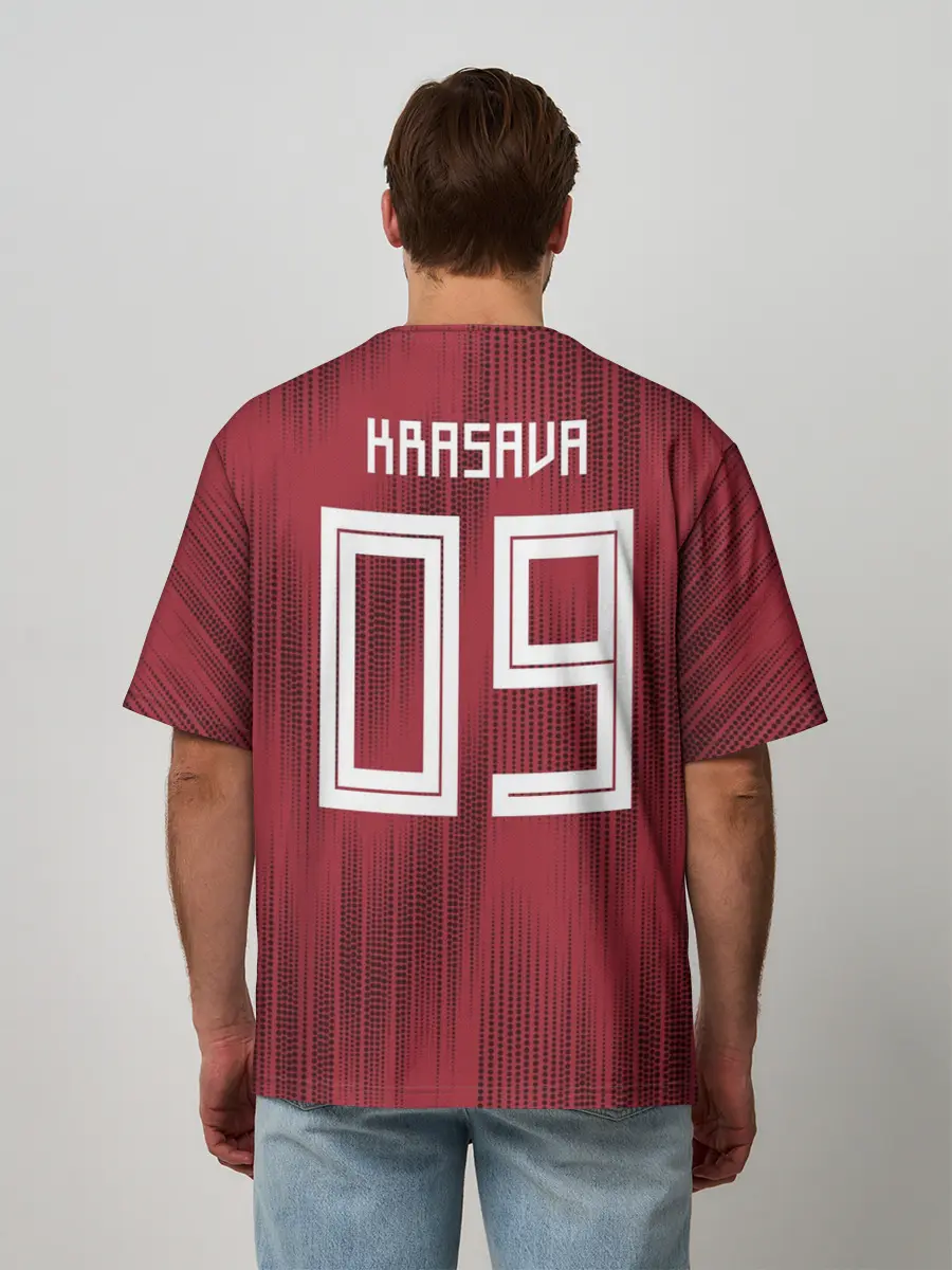 Мужская футболка оверсайз / Красава Амкал